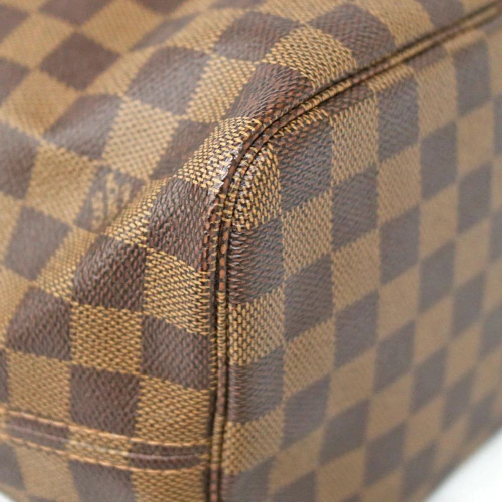 Louis Vuitton Bag Rose Tote LV Neverfull Ballerine Canvas Pink Flower Damier - Picture 4 of 6
